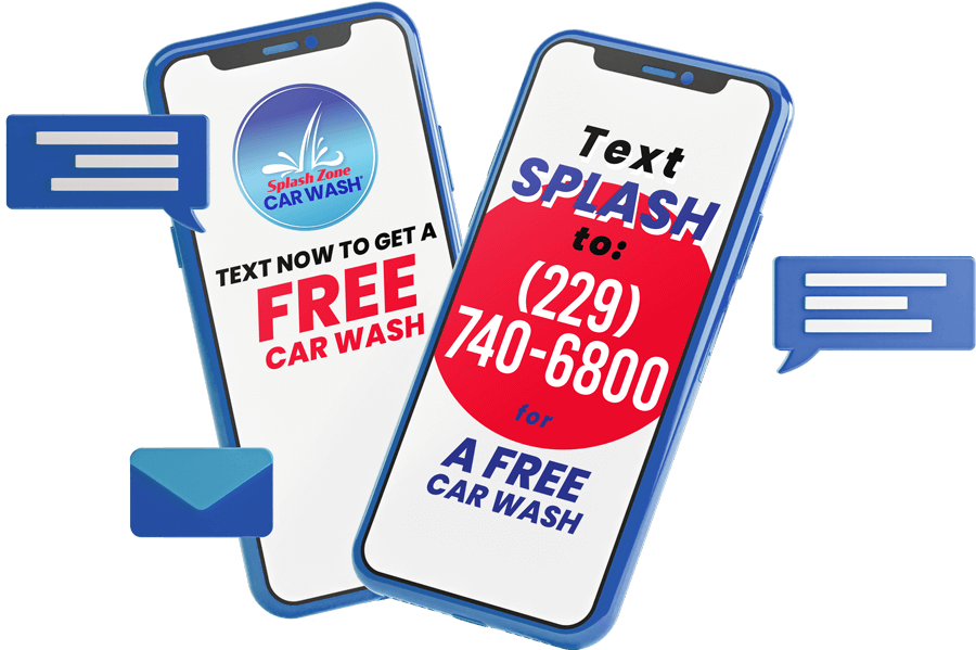Splash Zone Car Wash Free Vacuums & Towels in Valdosta GA